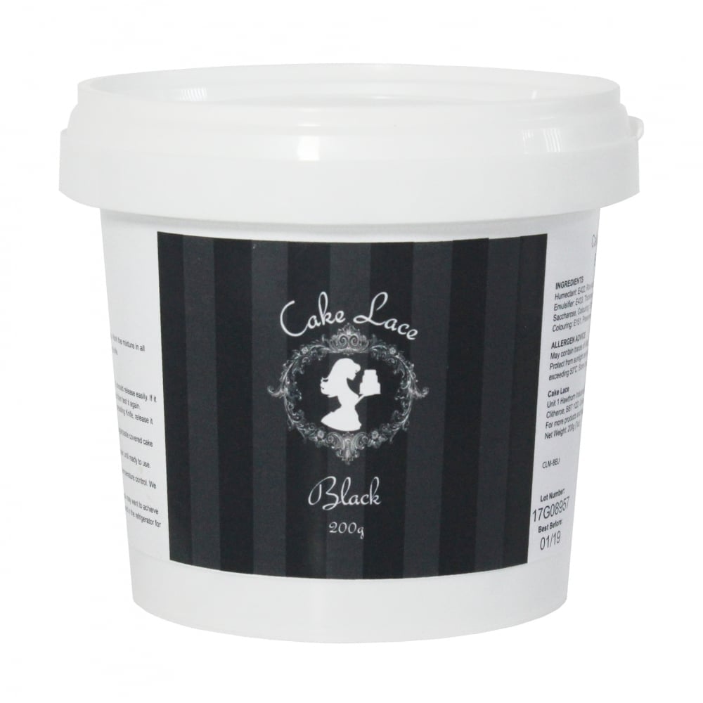 Cake Lace Black Lace Mix