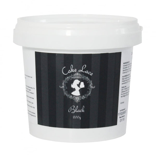 Cake Lace Black Lace Mix