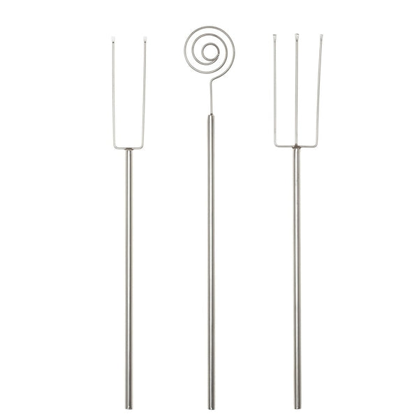 Ateco Cake Pop & Chocolate Dipping Tool - 3 Piece Set