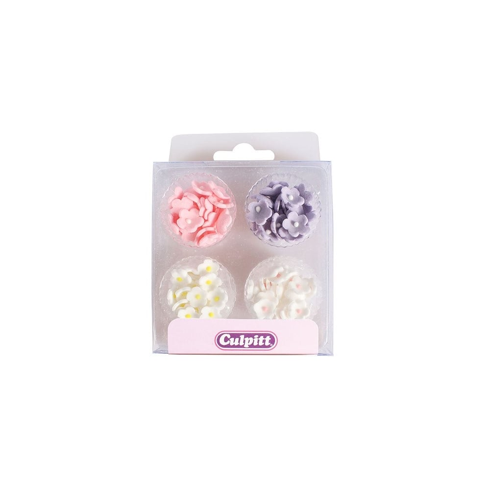 Culpitt Mini Flowers Sugarpaste Toppers x 100