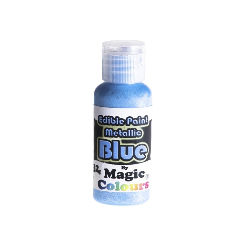 Magic Colours Metallic Edible Paint 32g - Blue