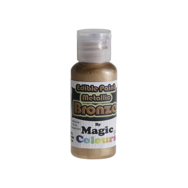 Magic Colours Metallic Edible Paint 32g - Bronze