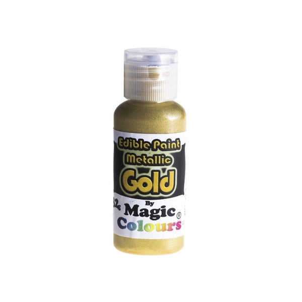 Magic Colours Metallic Edible Paint 32g - Gold