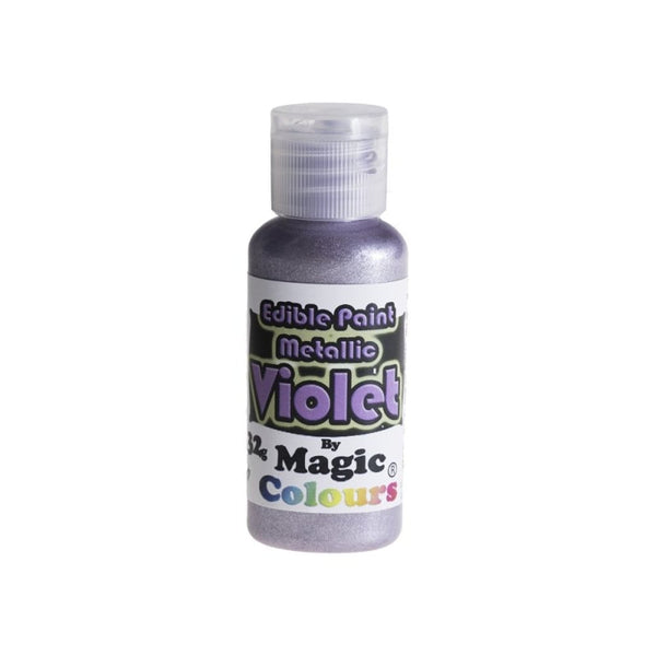 Magic Colours Metallic Edible Paint 32g - Violet