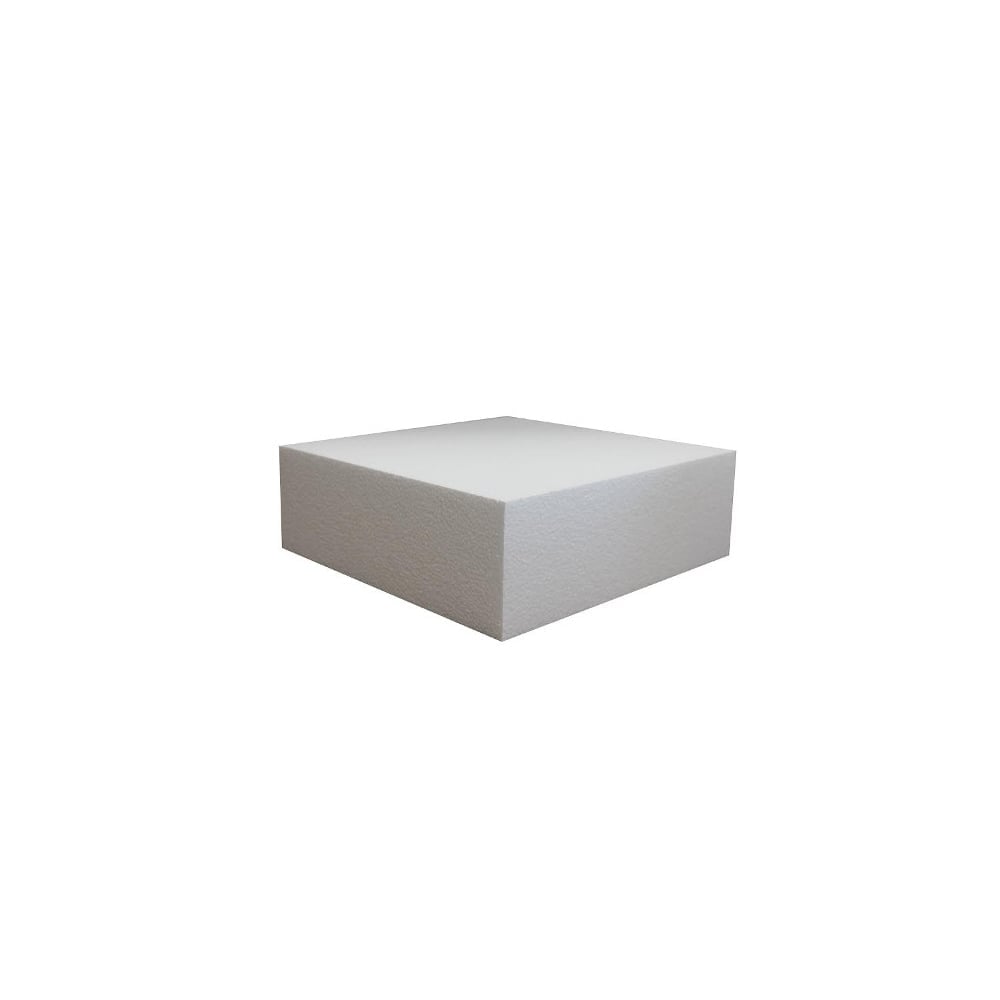 Simply Making 6 Inch Deep Square Straight Edge Cake Dummy
