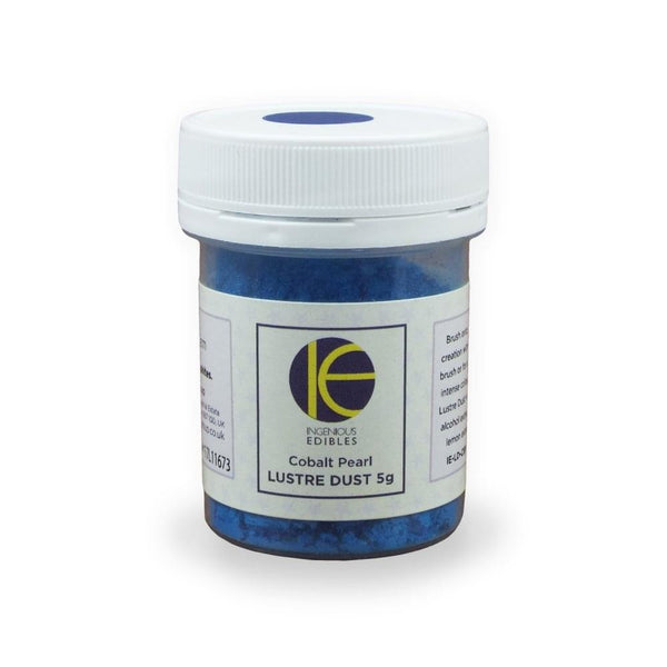 Ingenious Edibles Edible Pearl Lustre Dusts 5g - Cobalt