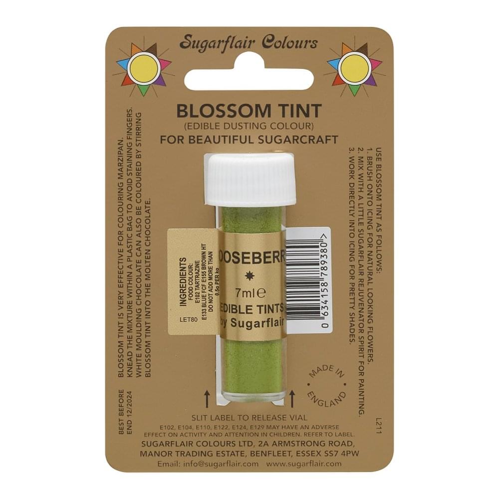 Sugarflair Gooseberry - Blossom Tint Dusting Colour - 7ml