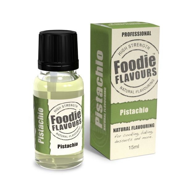 Foodie Flavours Pistachio - Natural Food Flavouring 15ml - Foodie Flavours