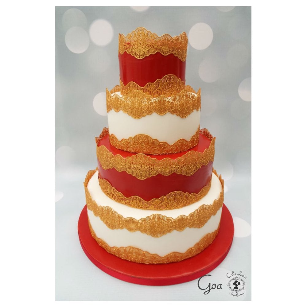 Cake Lace Goa - Strip Lace Mat