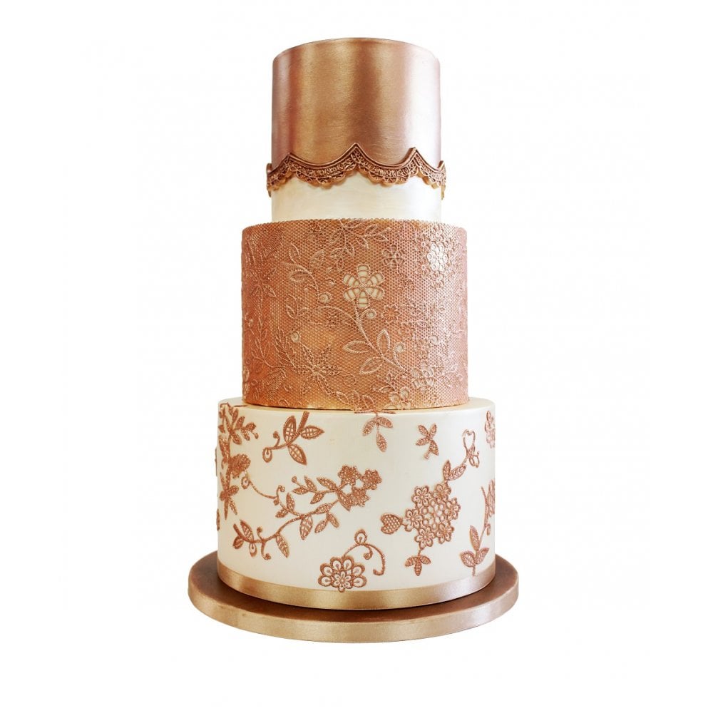 Cake Lace Floral Fern - 3D Large Lace Mat