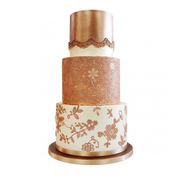 Cake Lace Floral Fern - 3D Large Lace Mat