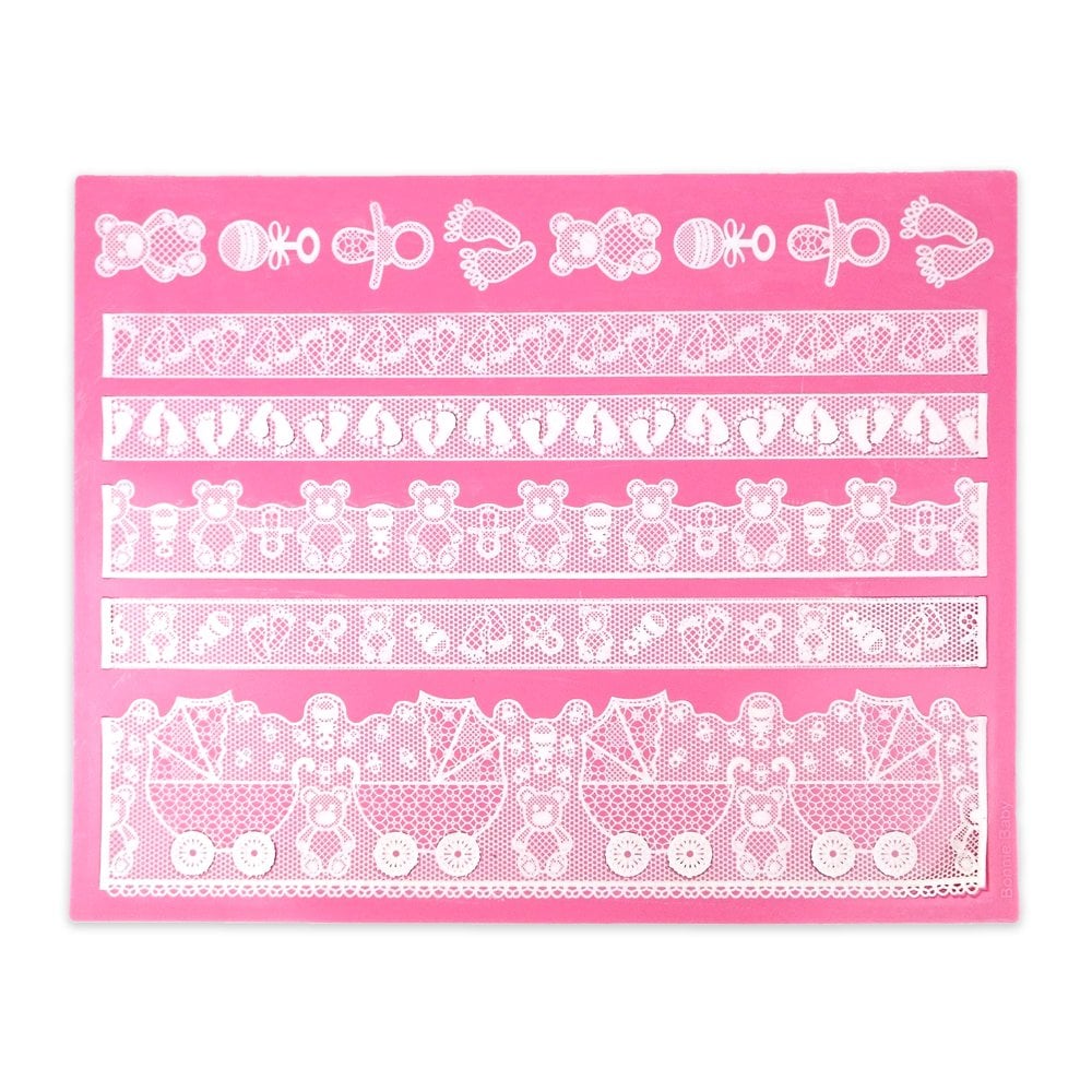 Cake Lace Bonnie Baby - 3D Cake Lace Mat