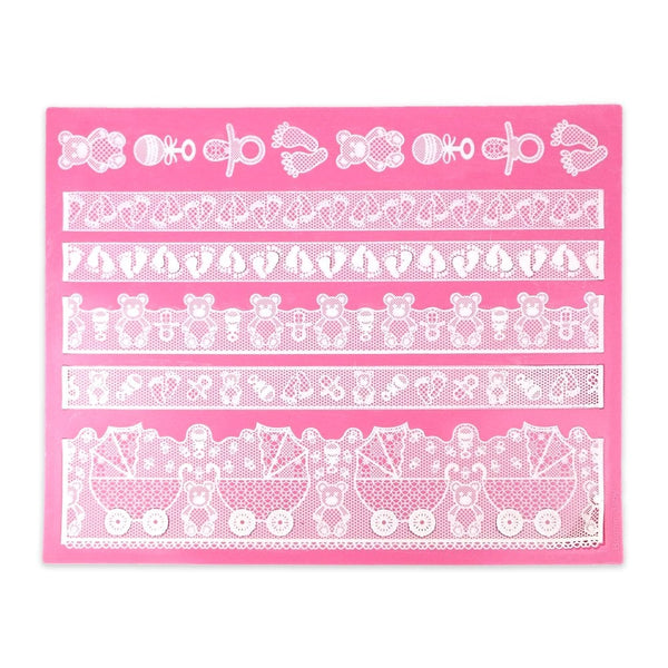 Cake Lace Bonnie Baby - 3D Cake Lace Mat