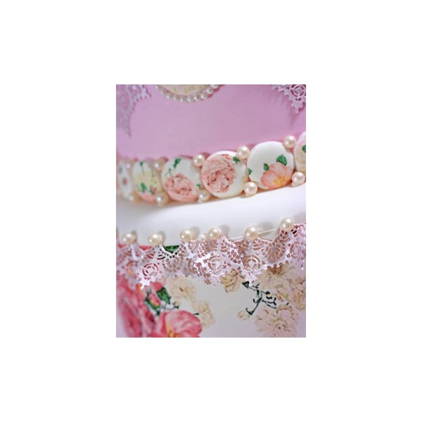 Cake Lace Alexandra - 3D Large Lace Strip Mat