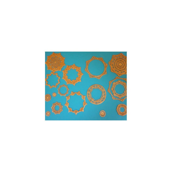 Cake Lace Alexandra - 3D Large Lace Strip Mat