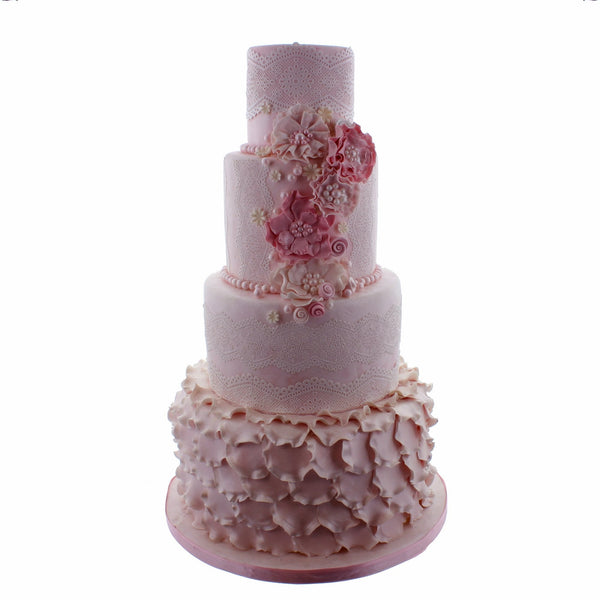 Cake Lace Broderie Anglaise - 3D  Lace Strip Mat