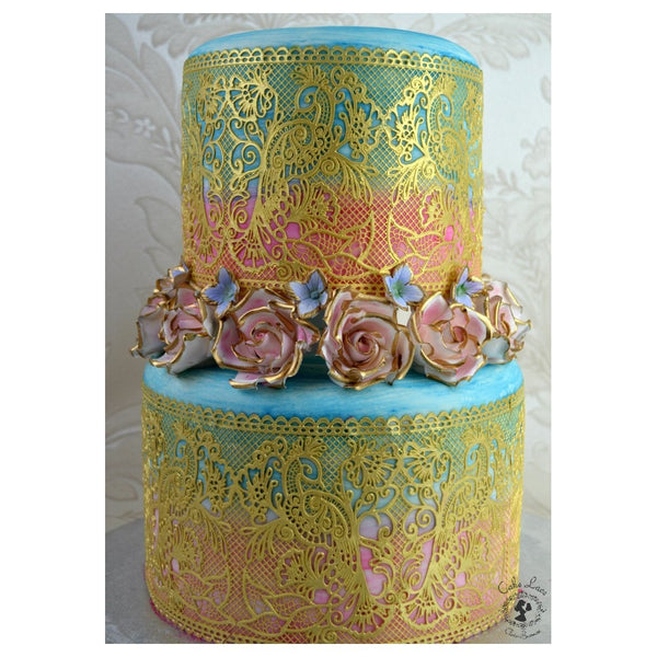 Cake Lace Fantasia - 3D Lace Strip Mat