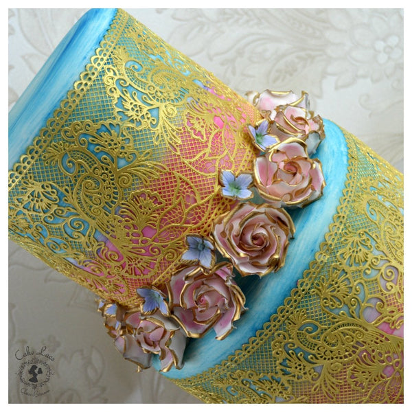 Cake Lace Fantasia - 3D Lace Strip Mat
