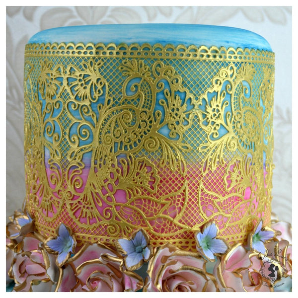 Cake Lace Fantasia - 3D Lace Strip Mat