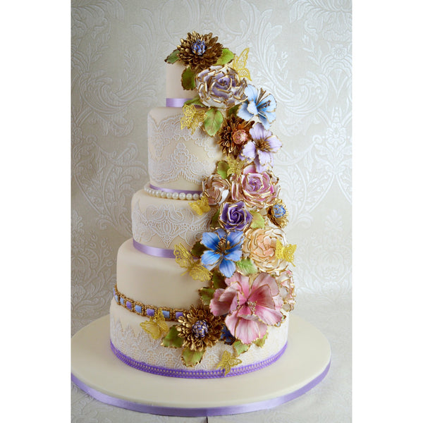 Cake Lace Tiffany - 3D Lace Strip Mat