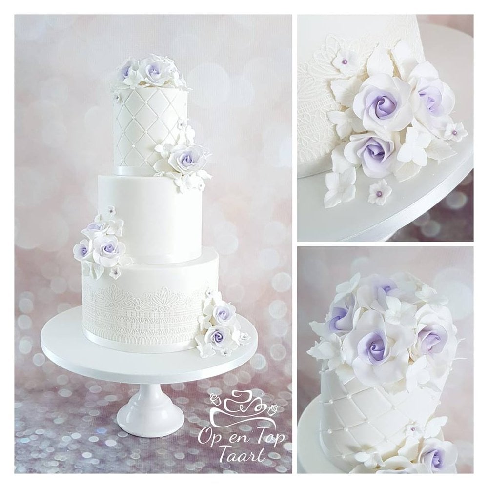 Cake Lace Serenity - 3D Large Lace Mat