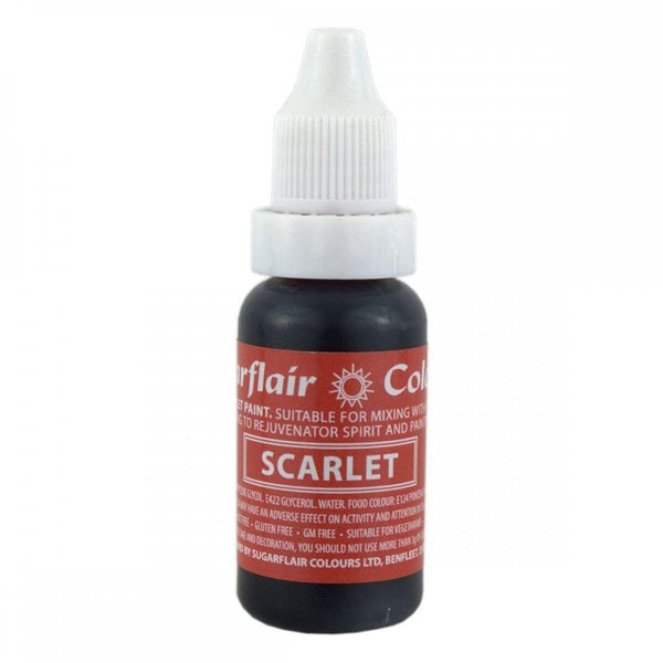 Sugarflair Scarlet - Sugartint Concentrated Droplet Colour 14ml