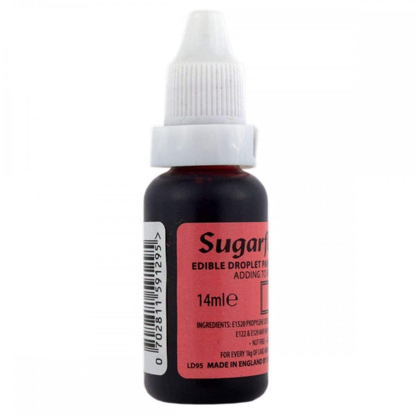 Sugarflair Pink - Sugartint Concentrated Droplet Colour