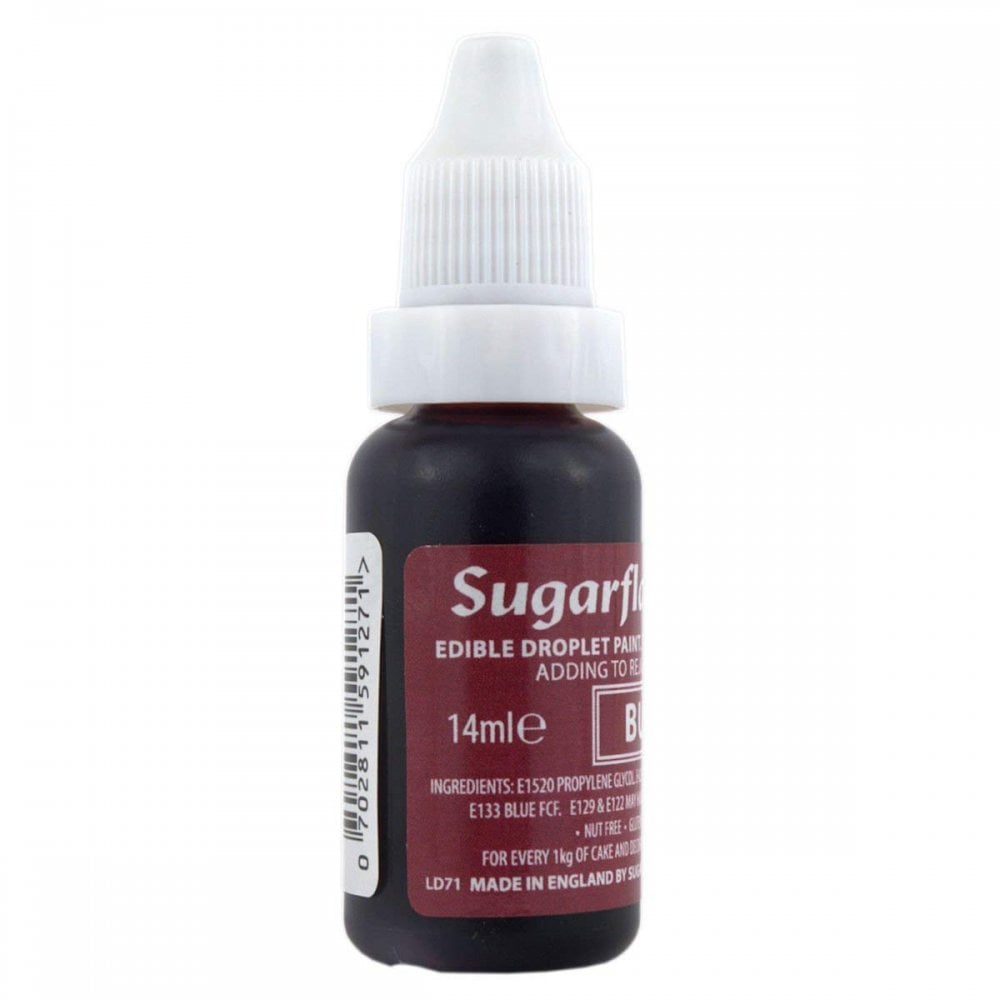 Sugarflair Burgundy - Sugartint Concentrated Droplet Colour 14ml