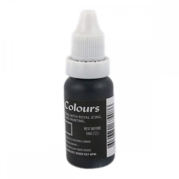 Sugarflair Black - Sugartint Concentrated Droplet Colour 14ml