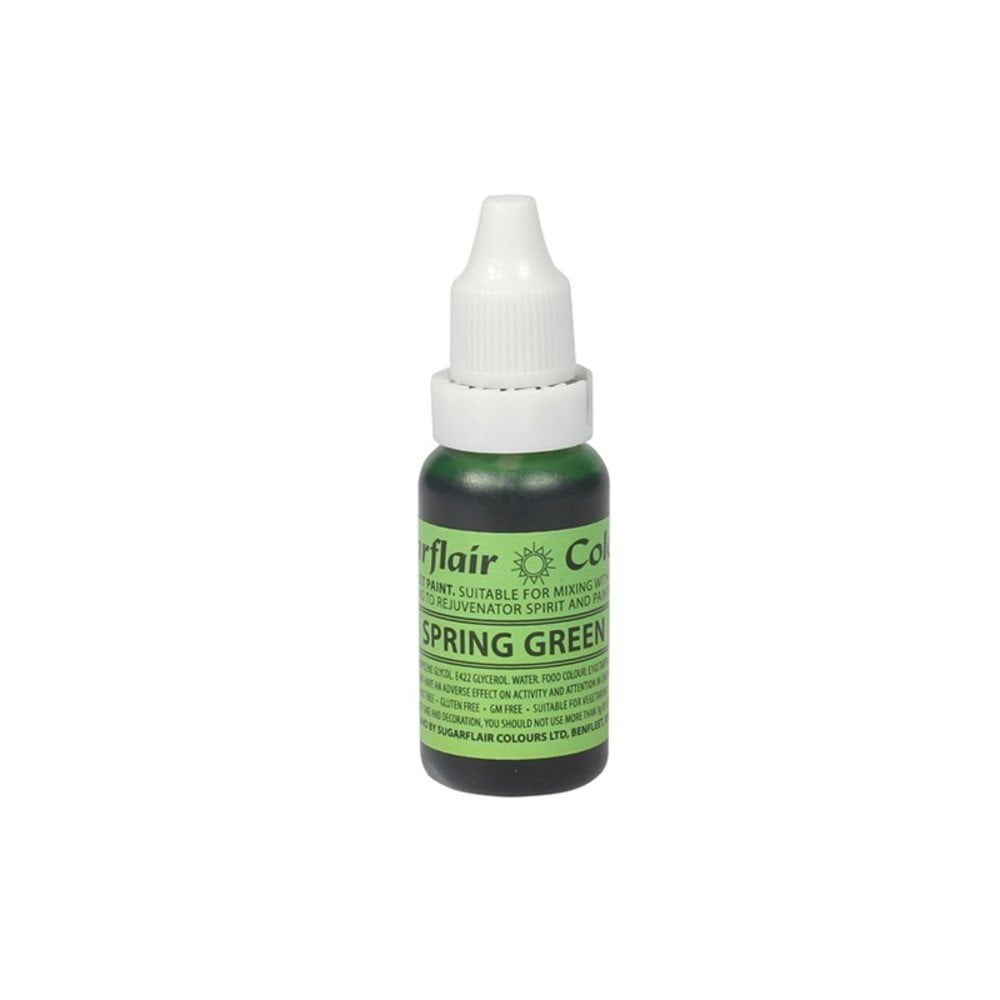 Sugarflair Spring Green - Sugartint Concentrated Droplet Colour 14ml