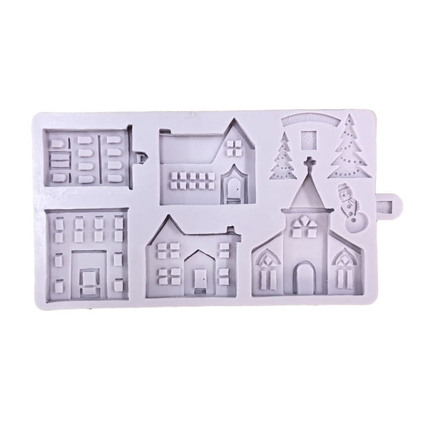 Karen Davies Winter Village Mould