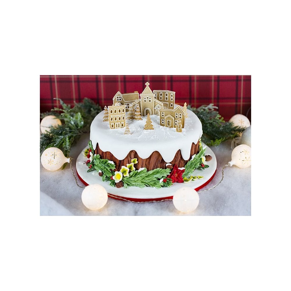 Karen Davies Winter Village Mould