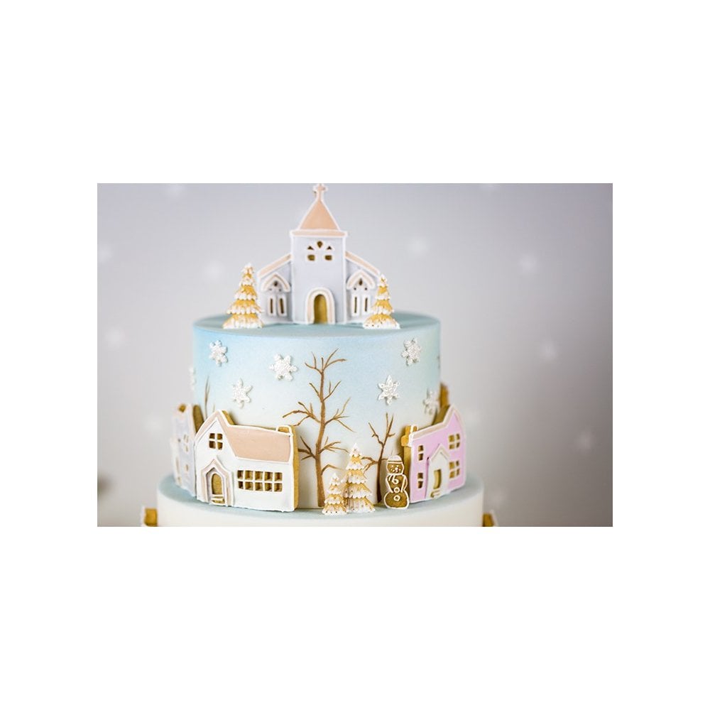 Karen Davies Winter Village Mould