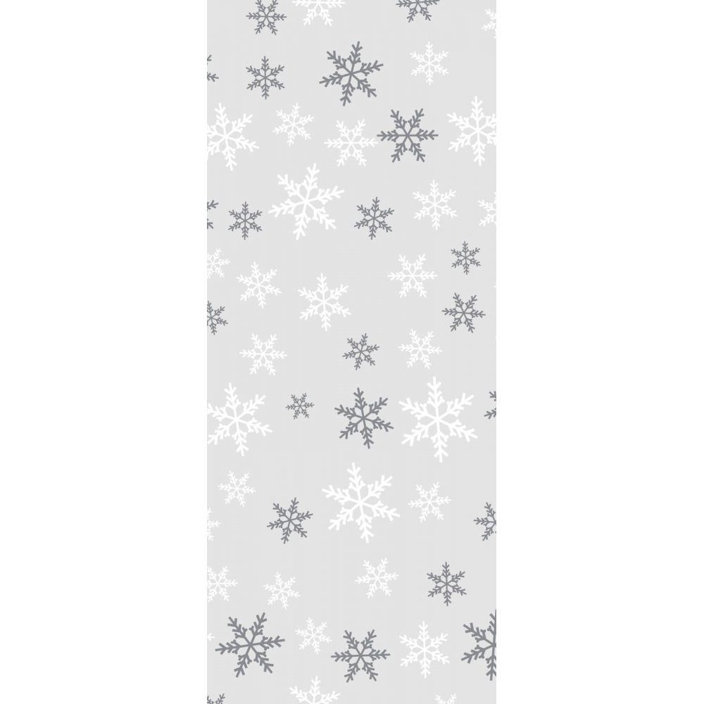 Anniversary House Snowflake Treat Bags with Twist Ties x 20