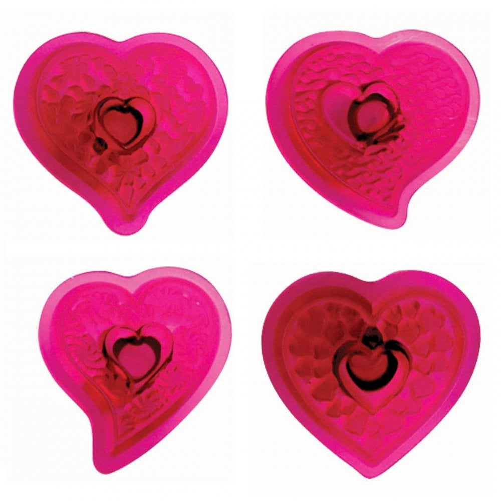 PME Fantasy Hearts Cutter Set Of 4