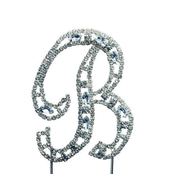 Make A Wish Diamante Letters Crystal Embellishment Cake Decorations