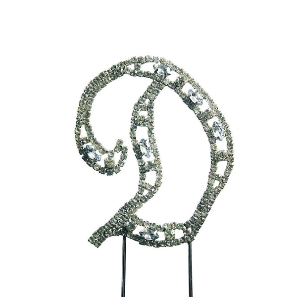 Make A Wish Diamante Letters Crystal Embellishment Cake Decorations