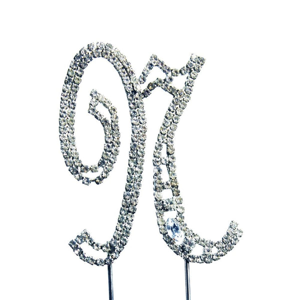 Make A Wish Diamante Letters Crystal Embellishment Cake Decorations