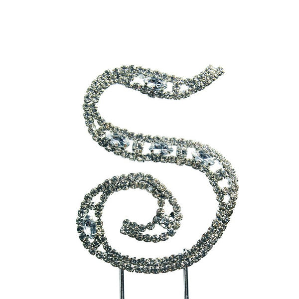 Make A Wish Diamante Letters Crystal Embellishment Cake Decorations