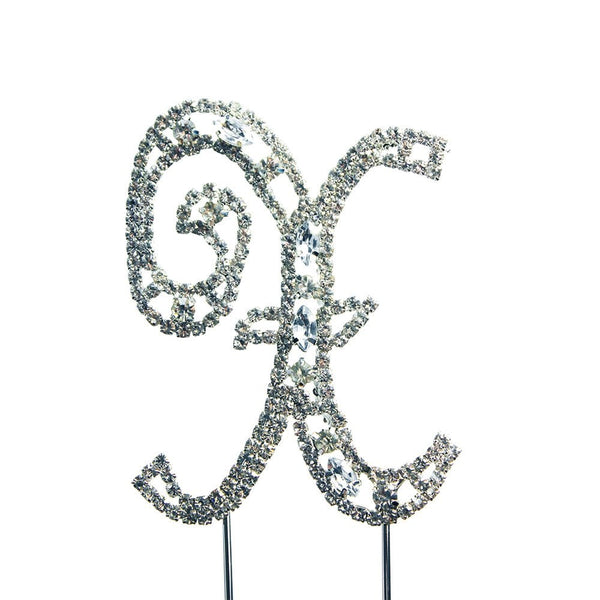 Make A Wish Diamante Letters Crystal Embellishment Cake Decorations
