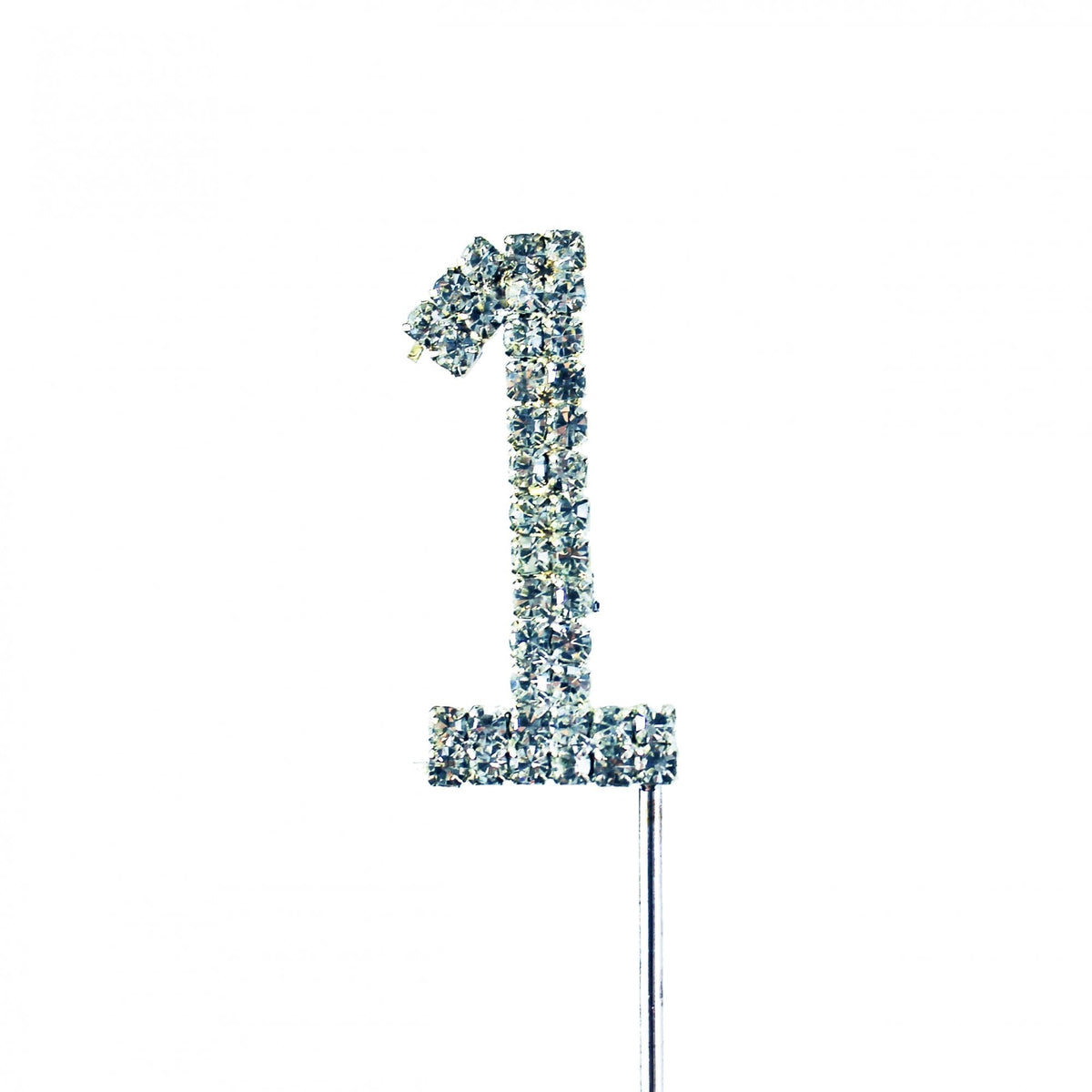 Make A Wish Diamante Numbers Crystal Embellishment Cake Decorations