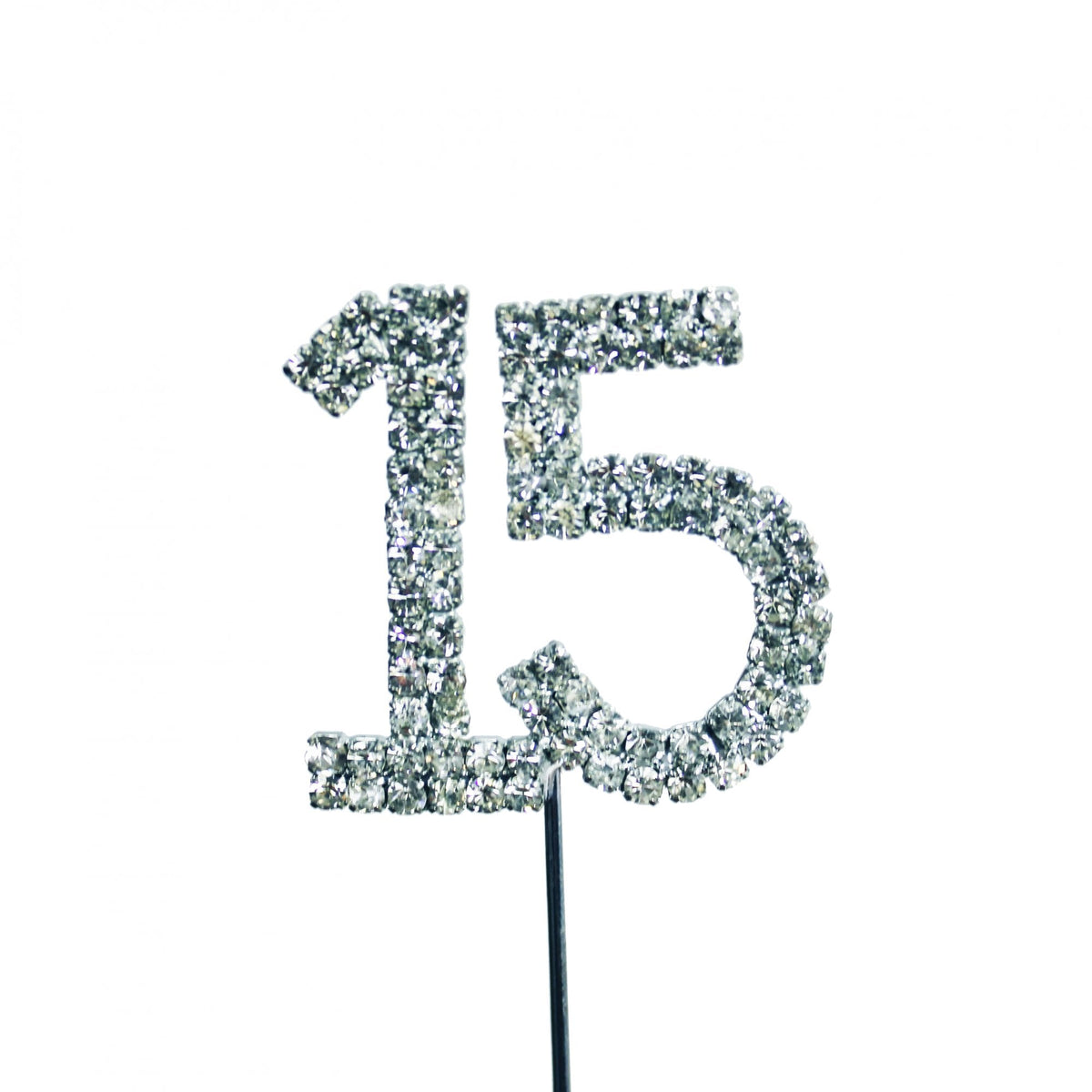 Make A Wish Diamante Numbers Crystal Embellishment Cake Decorations