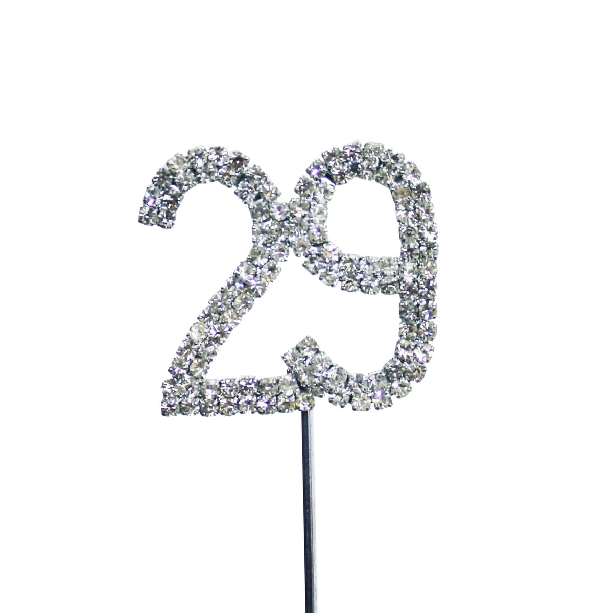 Make A Wish Diamante Numbers Crystal Embellishment Cake Decorations