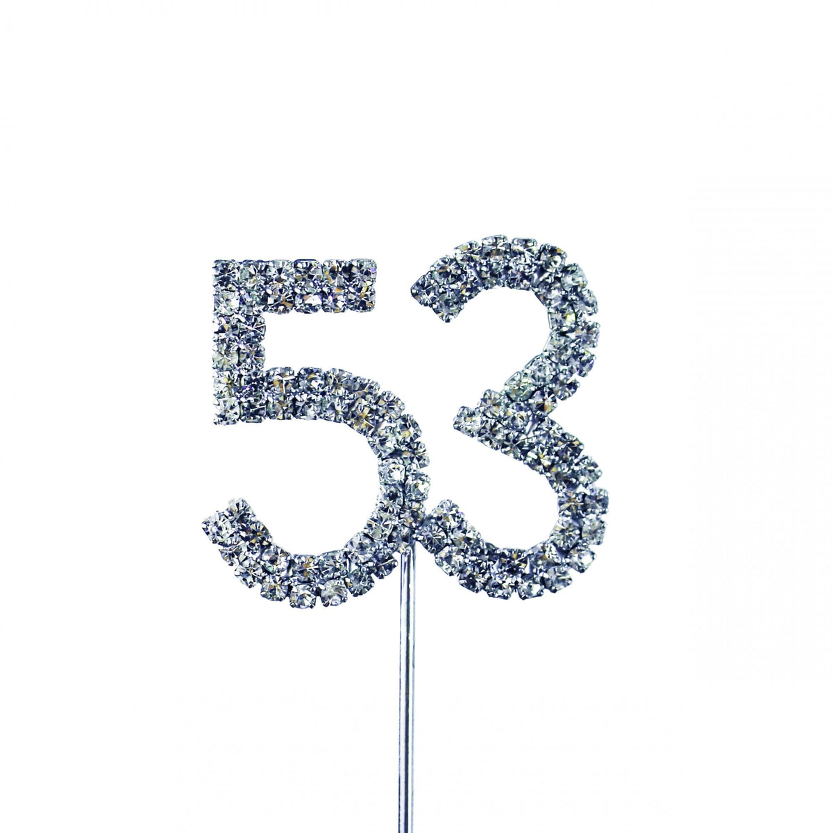 Make A Wish Diamante Numbers Crystal Embellishment Cake Decorations