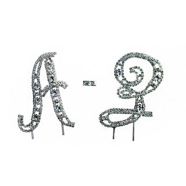 Make A Wish Diamante Letters Crystal Embellishment Cake Decorations