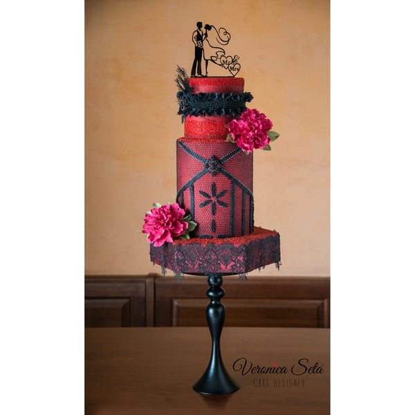 Cake Lace Snakeskin - 3D Large Lace Mat