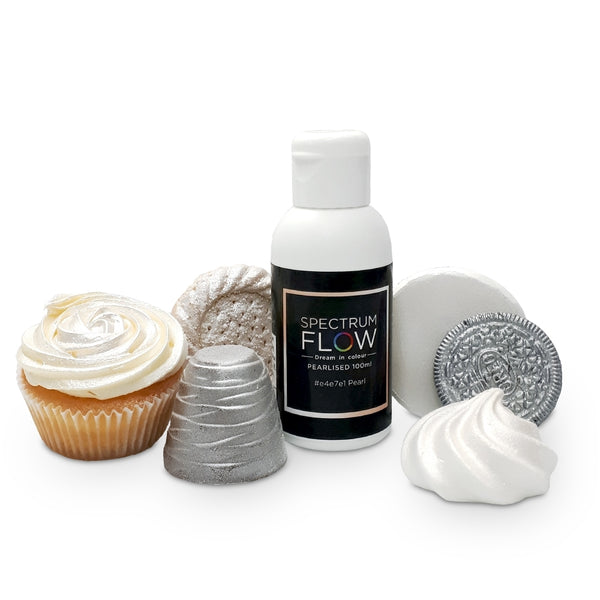 Spectrum Flow EXPIRED Pearl - Airbrush Paint For Chocolate And Sugarpaste 100ml - Spectrum Flow [FEB 2025]