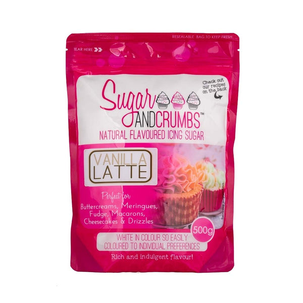 Sugar & Crumbs Vanilla Latte Icing Sugar 500g