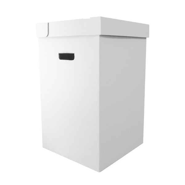 Simply Making 16" x 16" x 27" Tall Corrugated White Cake Box & Insert