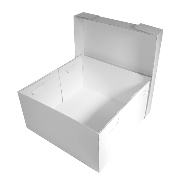 Simply Making Extra Deep Corrugated White Cube Cake Box